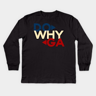 Do Why Ga Majica Kids Long Sleeve T-Shirt